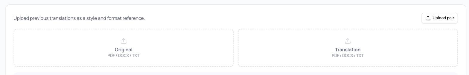 My Terms · document pair used to extract terms